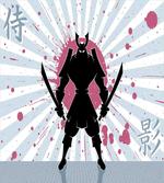 Cartoon Dark Color Samurai