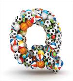 Gaming Balls ABC Font