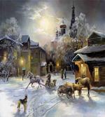 Winter Rural Landscape