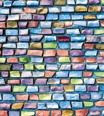 Colored Mosaic Walls