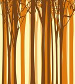 Autumn Forest Abstract