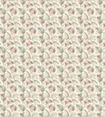 Vintage Exotic Flowers Leaves