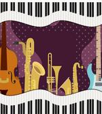 Cartoon Musical Instruments