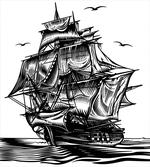Nautical Line Art