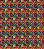 Colorful Abstract Leaf