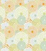 Abstract Retro Flowers