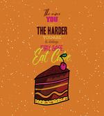 Doodle Stay Safe Eat Cake artwork