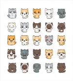 Cartoon Felines