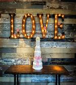 Wedding Cake Love Wood