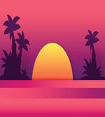 Dramatic and Exotic Scene