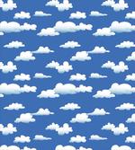 Computer Drawn Clouds artwork