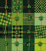 Patchwork Celtic Clovers