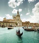 Grand Canal in Aerial View artwork