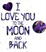 Universe Moon Heart