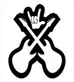 Guitars Hand Sign