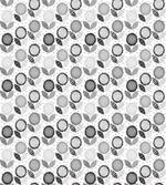 Abstract Blossoms Monochrome artwork