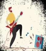 Young Man Performing