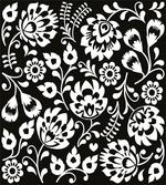 Polish Botanical Motifs