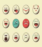 Vintage Old Face Moods