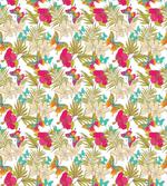 Tropical Flowers Leaves