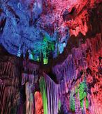 Rainbow Colored Rock