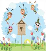 Cheerful Meadow Landscape