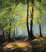 Fall Forest Landscape