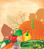Vivid Fresh Vegetables