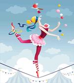 Juggler Woman Trapeze
