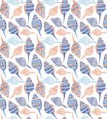 Abstract Marine Seashells