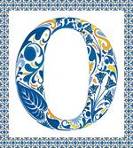 Blue Capital Letter