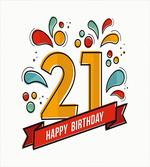 Digital 21 Birthday