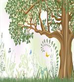 Spring Butterfly Paint artwork