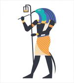 Half Human with Bird Head