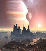 Twin Moons over Planet