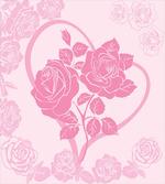 Roses in Heart