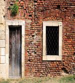 Old House Door Brickwork