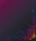 Floral Like Swirls Frame