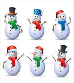 Snowmen with Hats