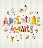 Cartoon Doodle Words
