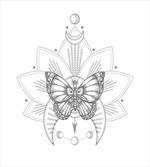 Butterfly Floral Mystic artwork