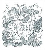 Monochrome Art Easter
