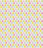 Colorful Happy Eggs and Dots