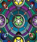 Pentagram Evil Eyes