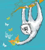 Sketchy Sloth Butterflies