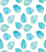 Fallen Blue Leaves