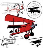 Biplanes Set