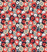 Abstract Poppy Field