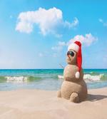 Sandman with Santa Hat