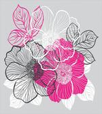 Abstract Bridal Peonies